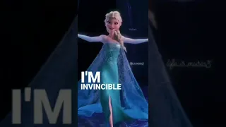 Elsa 💜 X Unstoppable 💙 #shorts #sia