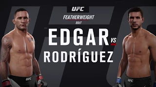 VFC 55 TITLE FIGHT Frankie Edgar(rushus95)(С) vs. Yair Rodríguez(Sanechekk)