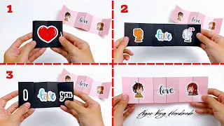 DIY - Surprise Card (Magic Card) || THIỆP BẤT NGỜ ĐỔI ẢNH (Thiệp ảo thuật) - NGOC VANG Handmade