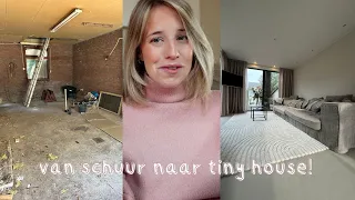 ZO MAAK JE VAN JE SCHUUR EEN TINY HOUSE - Nummertje39 #S2A2