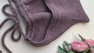 Won't ruin your hairstyle. 😍 A warm hat with knitting needles for $ 1.5!