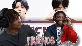 BTS (방탄소년단) JIMIN, V - 'FRIENDS' (친구) LYRICS - REACTION | #CreatingARMYs!