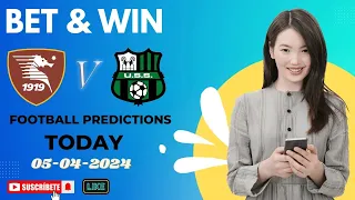 Football Predictions Today 05-04-2024 | Betting Tips Today | England Premier League