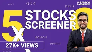 5X Stocks Screener | How to Identify 5X Stocks with Screener & Charts | Best Stocks to Buy