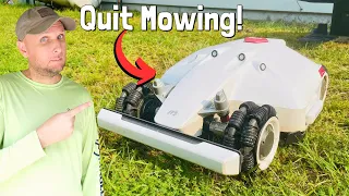 NEVER Mow Your Yard Again! The Mammotion Luba 5000 Robotic Lawnmower