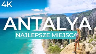 Turcja ANTALYA 2023 🇹🇷 Zwiedzamy miasto i okolicę! | 4K