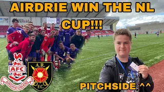 AIRDRIE WIN THE NL CUP - Airdrie v Albion Rovers MATCHDAY Vlog!!