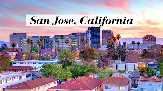 San Jose, California - USA Tour by drone [4k]