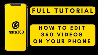 INSTA360 PHONE APP FULL TUTORIAL | HOW TO EDIT 360 VIDEOS ON YOUR PHONE