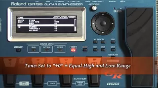 Roland GR-55 Guitar Synthesizer : Acoustic Sounds Demo