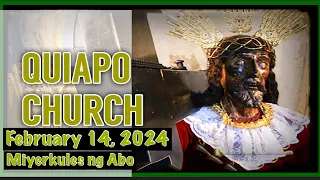 Quiapo Church Live Mass Today February 14, 2024 Wednesday