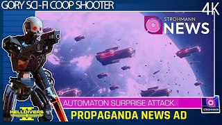 STROHMANN NEWS (April 2024) Automatons Are Back! - Helldivers 2 In-game Propaganda TV