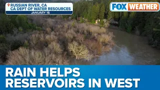 Rain Helping Replenish Water in California Reservoirs