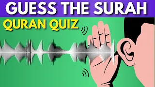 Guess The Surah Of The Quran | Islam Quiz (no music)