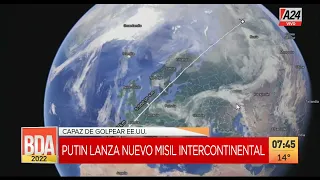 🔴Masacre en Ucrania: Putin lanzó un nuevo misil intercontinental |A24