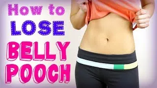 How to Lose Belly Pooch Fast! (Lower Abs Exercises)