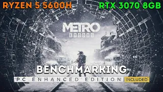 Metro Exodus Enhanced Edition RTX 3070 8GB Ultra Settings | Lenovo Legion 5