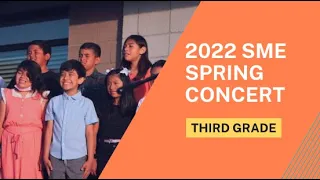 2022 SME Spring Concert, 3rd Grade Students