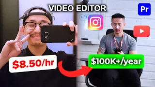 How I made $100,000 becoming a video editor (with no experience.)