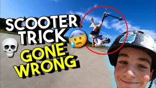 He SHOULD NOT Have Tried This! *Scooter Frontflip*