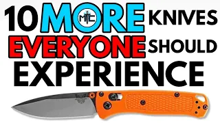 10 MORE EDC Folding Knives EVERYONE Should Experience