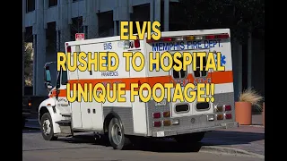 NEVER SEEN!!! ELVIS' BODY TAKEN TO HOSPITAL AUGUST 16TH 1977