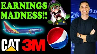 EARNINGS REVIEW! - (Pepsi, 3M, Caterpillar, & Southwest Airlines)