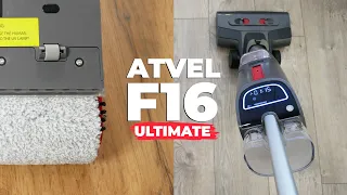 Atvel F16 Ultimate: беспроводной моющий пылесос с самоочисткой и сушкой роллера💦 ОБЗОР и ТЕСТ✅