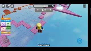 how to complete level 137 in Roblox no jumping difficulty chart obby