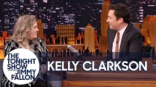 Kelly Clarkson and Jimmy Remember the First Time They Met on The Tonight Show