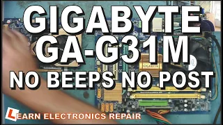 PC turns on no beeps no boot. This is NOT a component level repair video, unlike most of my content