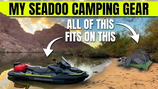 YOU WONT BELIEVE THIS JET SKI CAMPING SET UP!