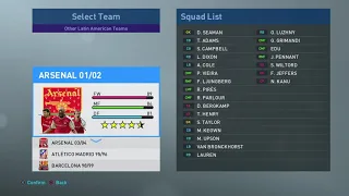 PES 2019 CLASSIC EUROPEAN CLUB TEAMS