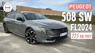 Peugeot 508 2024 SW GT PHEV 225 test PL Pertyn Ględzi