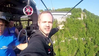 СуперПрыжок Сочи SkyPark AJ Hackett 2017, 207 метров Bungy Jumping