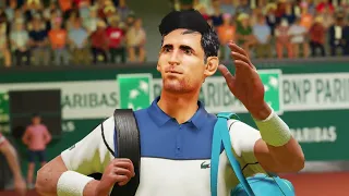 Ao tennis 2 : Tournoi test CPU VS CPU demi-finale 2