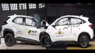 Toyota Yaris Cross vs Honda HR-V - Crash Test