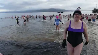 The 2023 Rathmullan New Years Day Swim