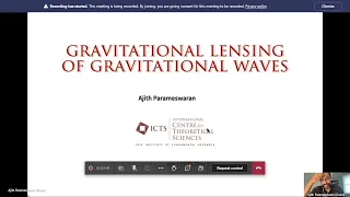 KTPI Outreach lecture 1 - Gravitational Lensing of Gravitational Waves