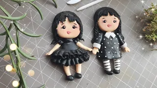 Clay Doll Tutorial | Cold Porcelain Art | Clay Craft Ideas | Air Dry Clay