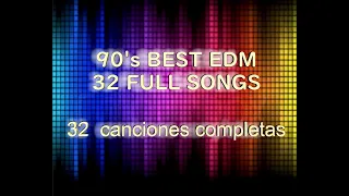 90's DANCE MEGAMIX 32 FULL SONGS