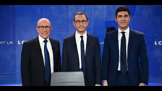 Présidence des Républicains : que faut-il retenir du débat entre les trois candidats ?