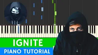 K-391 & Alan Walker - Ignite | PIANO TUTORIAL | somanshu