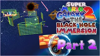 CRAZY PULL STAR LEVELS! | Super Mario Galaxy 2 Black Hole Immersion (Part 2)