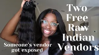TWO FREE RAW INDIAN HAIR VENDORS: exposed #Raw hair review