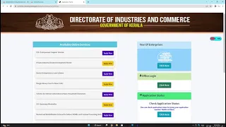 Year of Enterprises - Directorate of Industries And Commerce, Kerala.