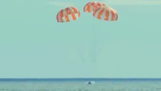 Splashdown! Watch NASA's Artemis 1 Orion Sacecraft Splashdown.