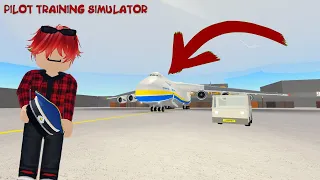 Pilot training flight simulator roblox / AN225