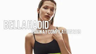 Bella Hadid | Runway Compilation 2019