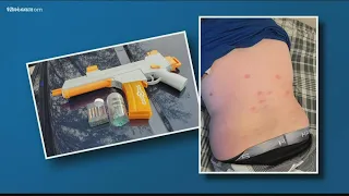 Innocent bystanders targeted by dangerous social media challenge involving airsoft guns